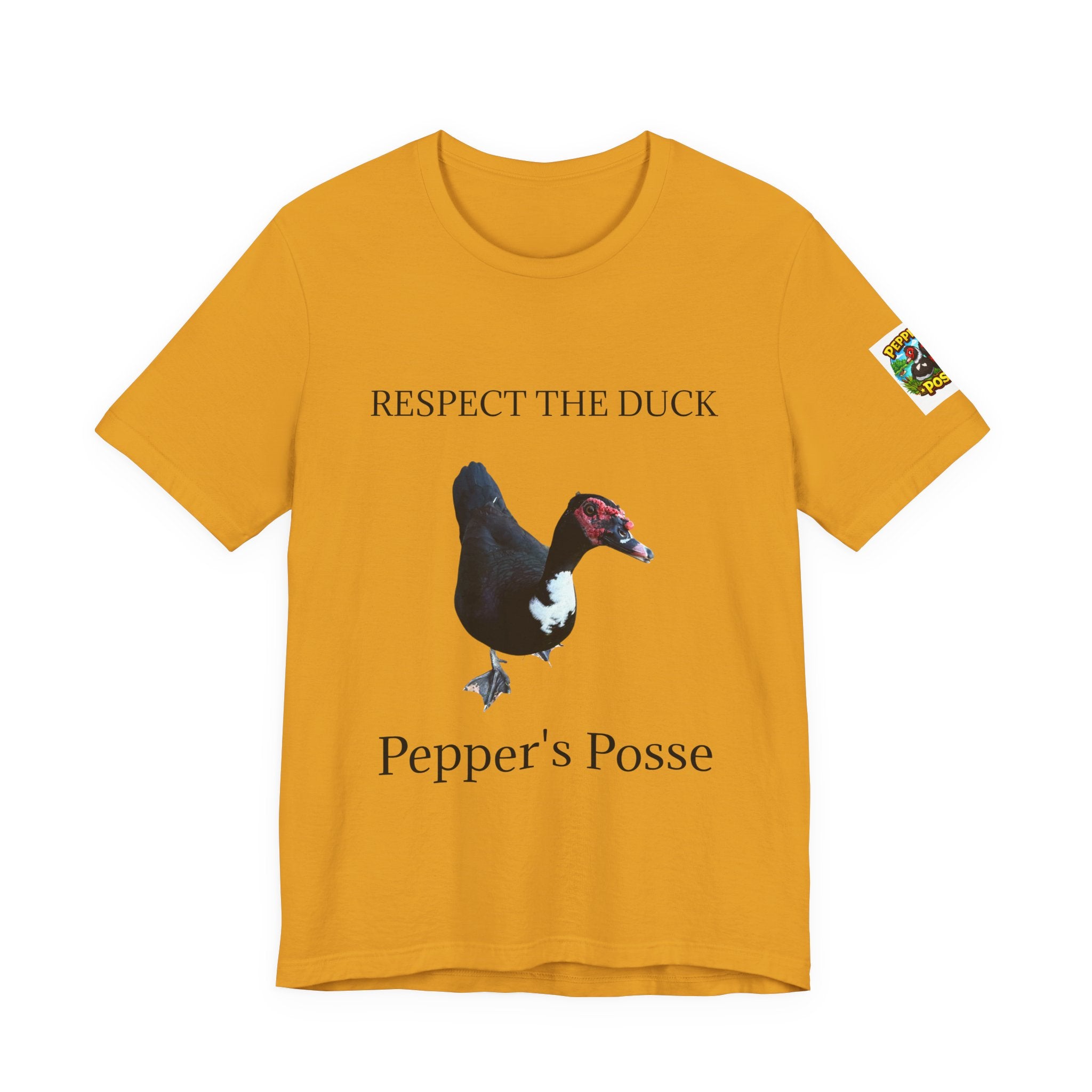 Respect the Duck - Unisex Jersey Short Sleeve Tee