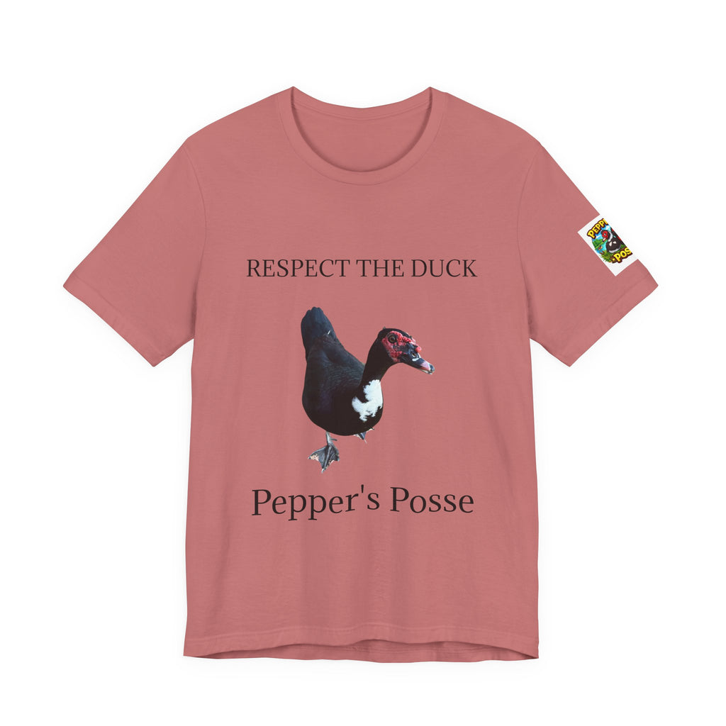 Respect the Duck - Unisex Jersey Short Sleeve Tee