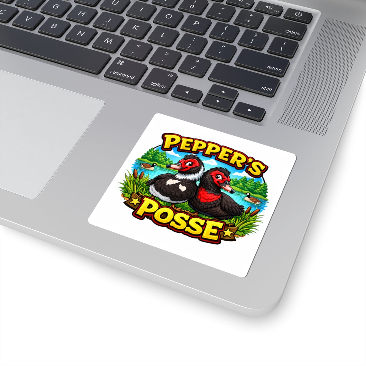 Pepper's Posse Duck Sticker