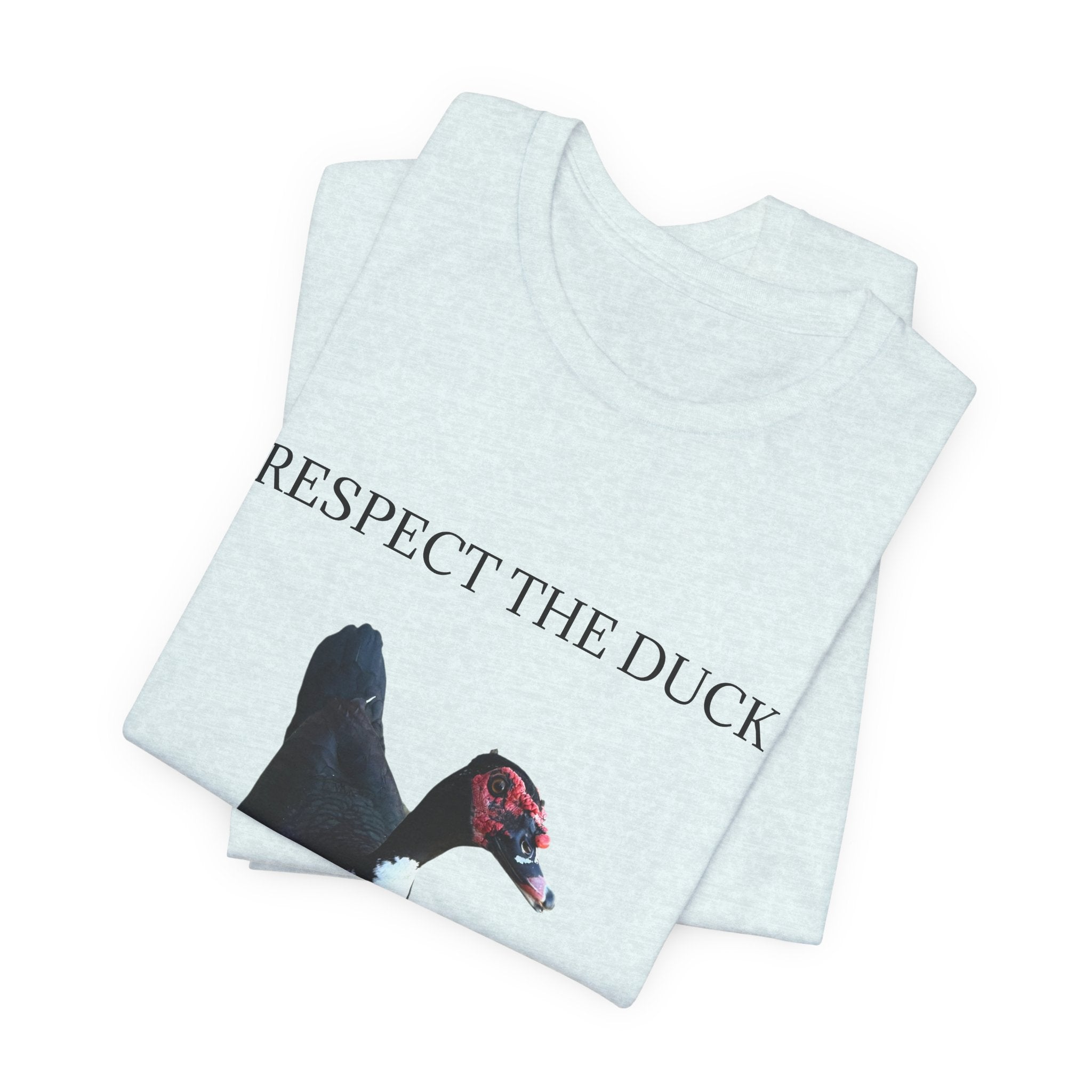 Respect the Duck - Unisex Jersey Short Sleeve Tee
