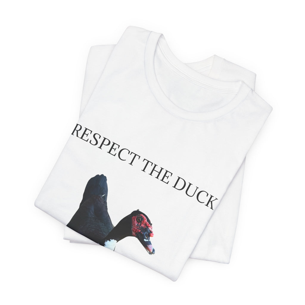Respect the Duck - Unisex Jersey Short Sleeve Tee