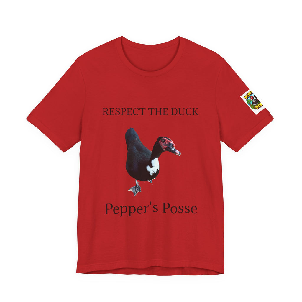 Respect the Duck - Unisex Jersey Short Sleeve Tee
