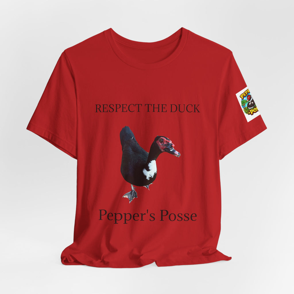Respect the Duck - Unisex Jersey Short Sleeve Tee