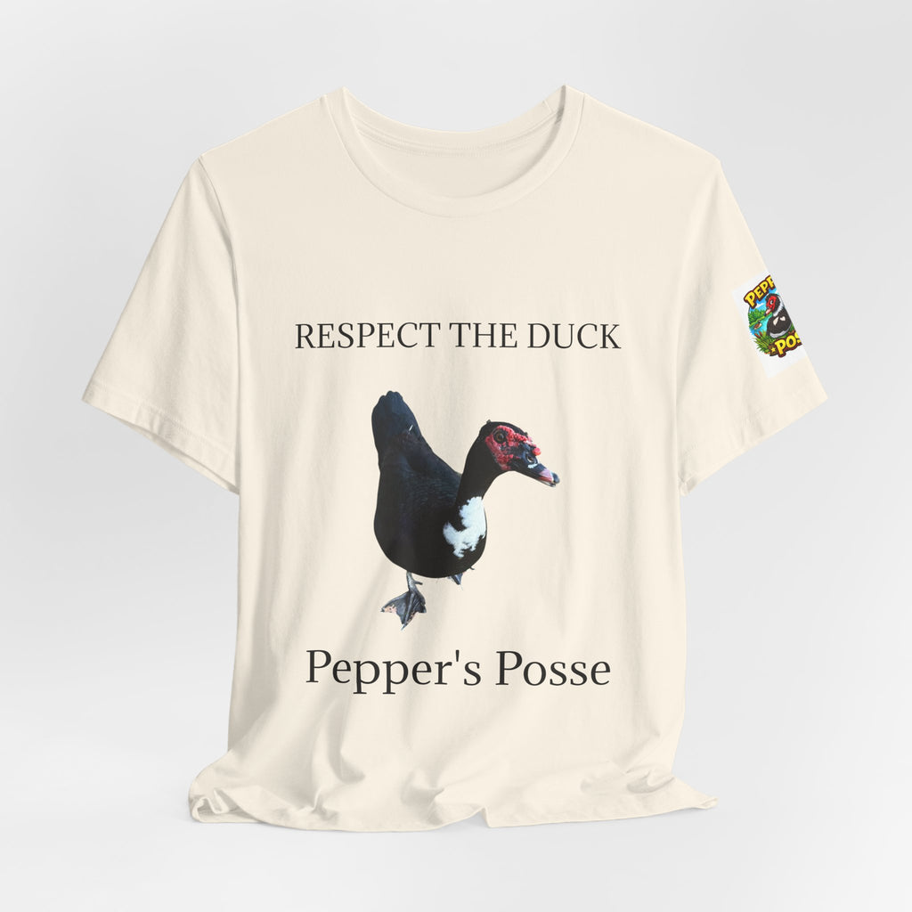 Respect the Duck - Unisex Jersey Short Sleeve Tee