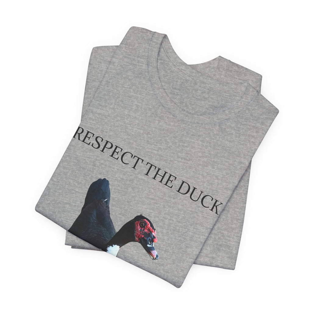 Respect the Duck - Unisex Jersey Short Sleeve Tee