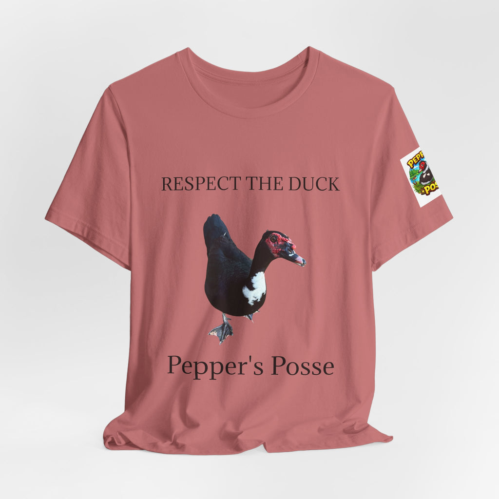 Respect the Duck - Unisex Jersey Short Sleeve Tee