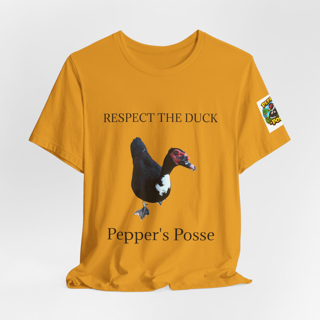Respect the Duck - Unisex Jersey Short Sleeve Tee