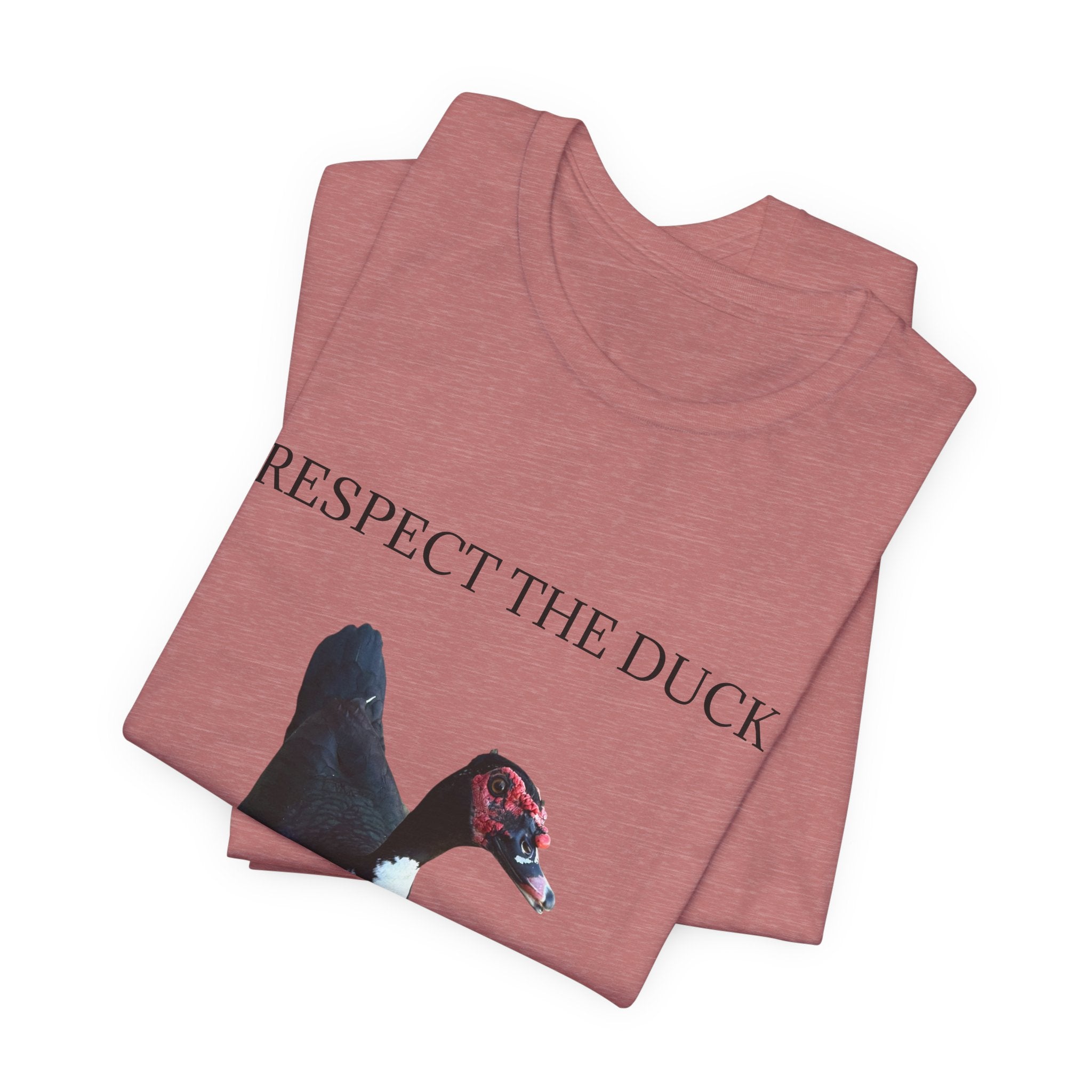 Respect the Duck - Unisex Jersey Short Sleeve Tee