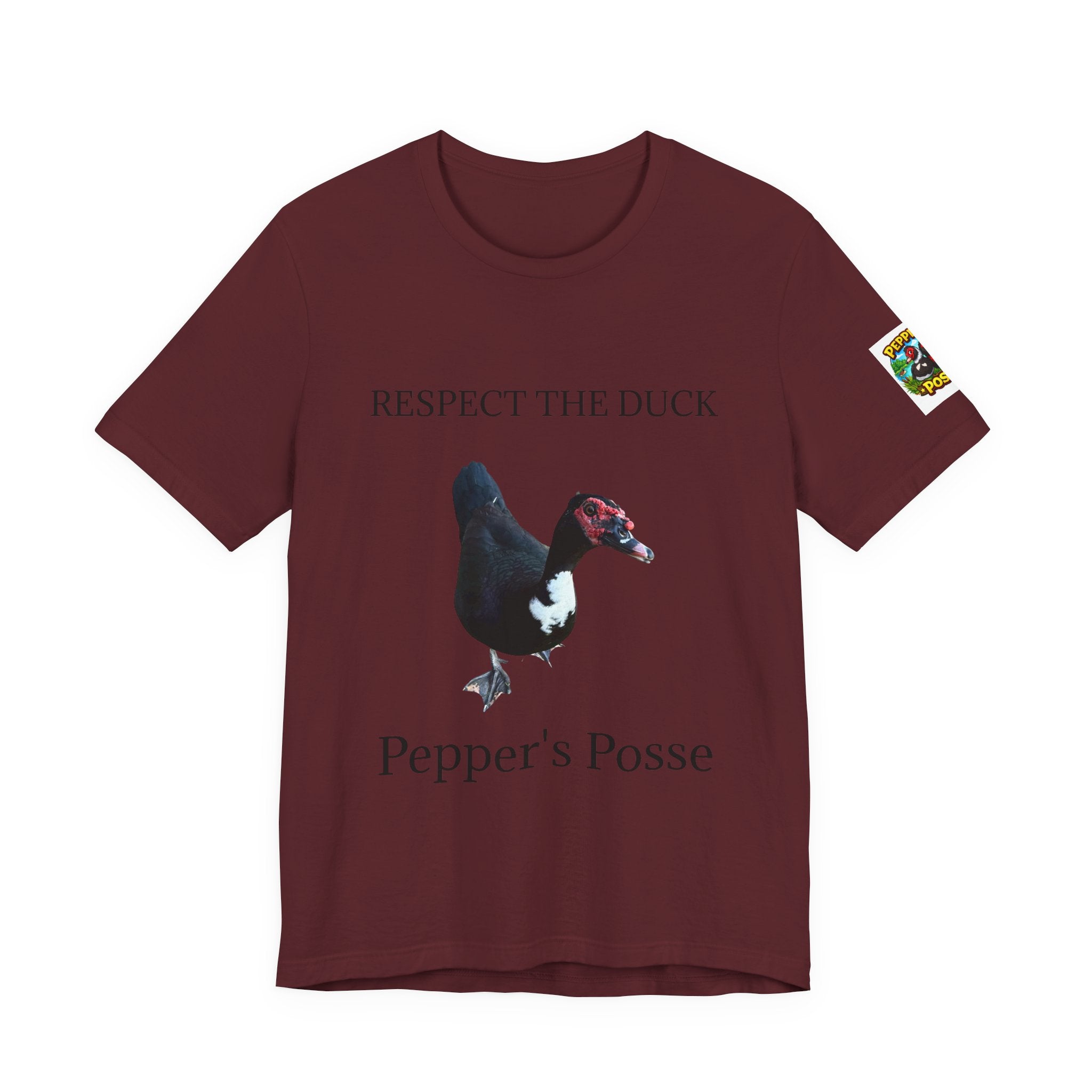 Respect the Duck - Unisex Jersey Short Sleeve Tee