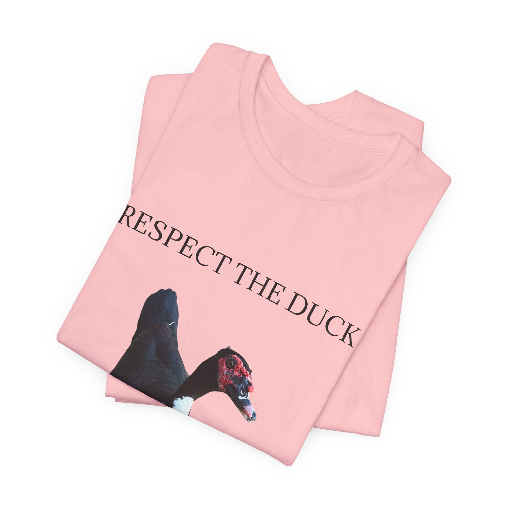 Respect the Duck - Unisex Jersey Short Sleeve Tee