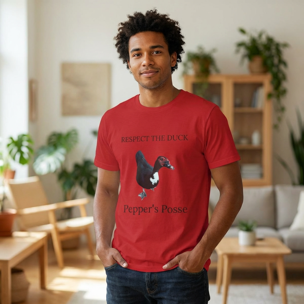 Respect the Duck - Unisex Jersey Short Sleeve Tee