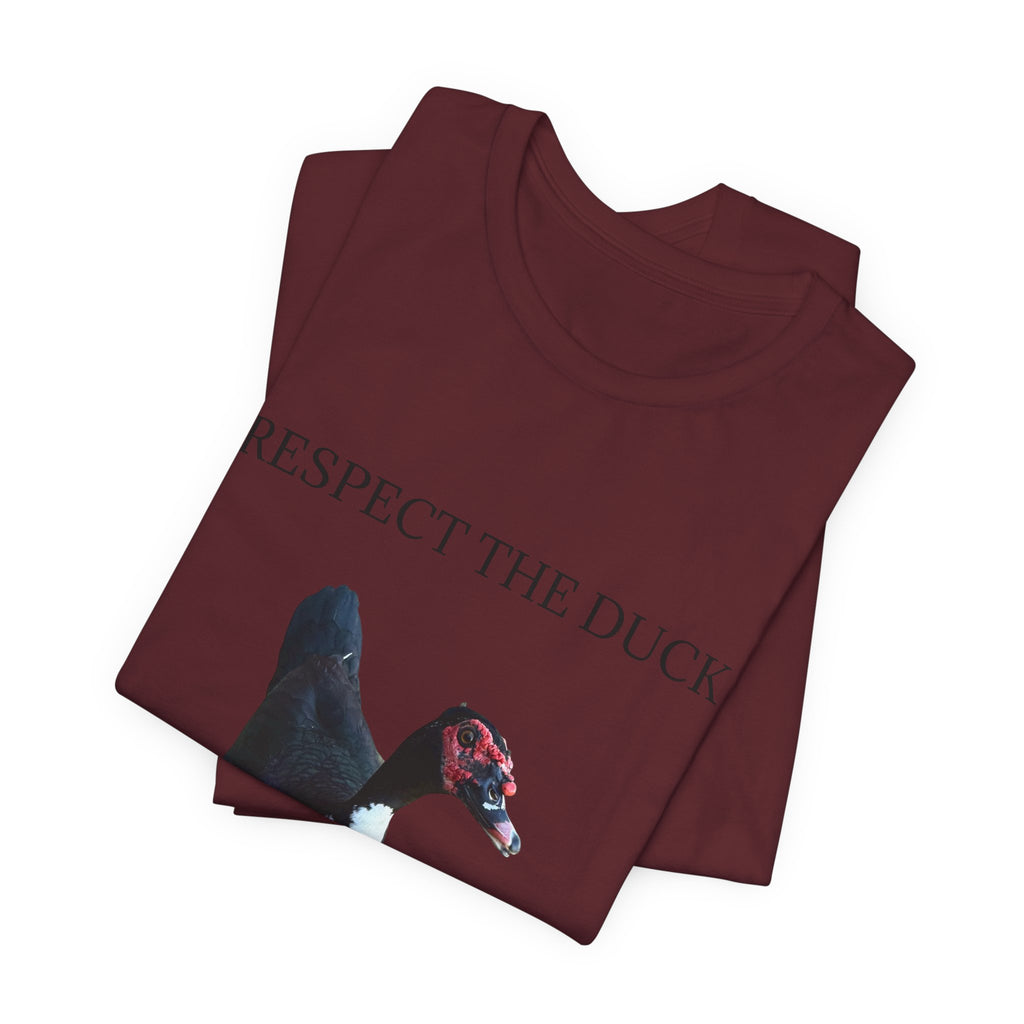Respect the Duck - Unisex Jersey Short Sleeve Tee
