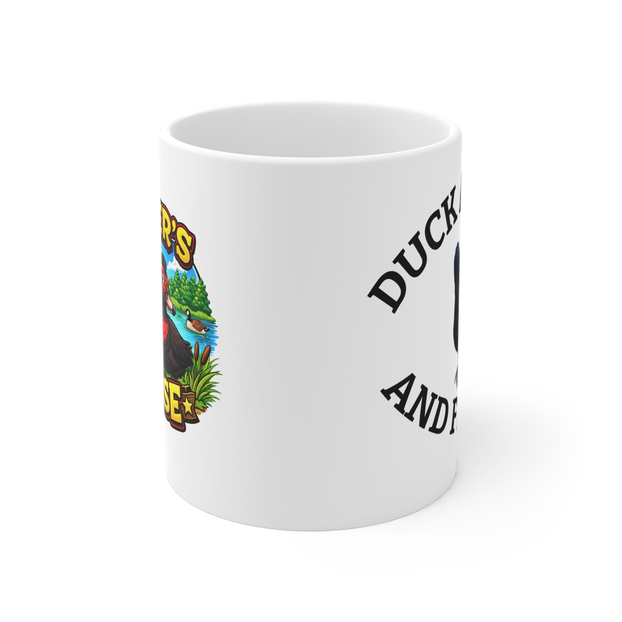 Pepper's Posse Duck Mug — Cute Waterfowl Coffee Cup (11 oz)