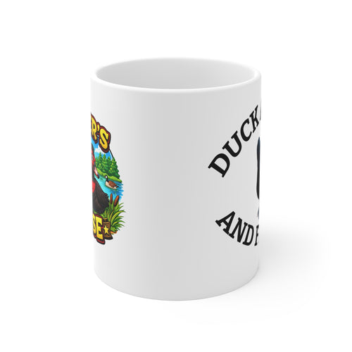 Pepper's Posse Duck Mug — Cute Waterfowl Coffee Cup (11 oz)