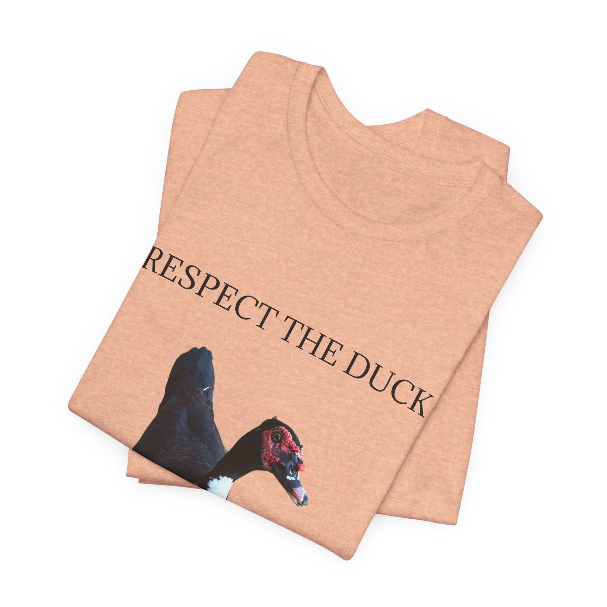 Respect the Duck - Unisex Jersey Short Sleeve Tee