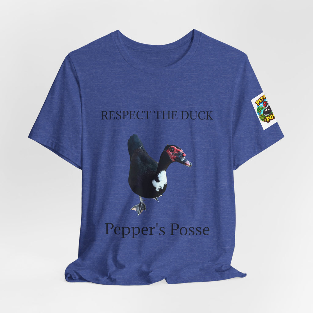 Respect the Duck - Unisex Jersey Short Sleeve Tee