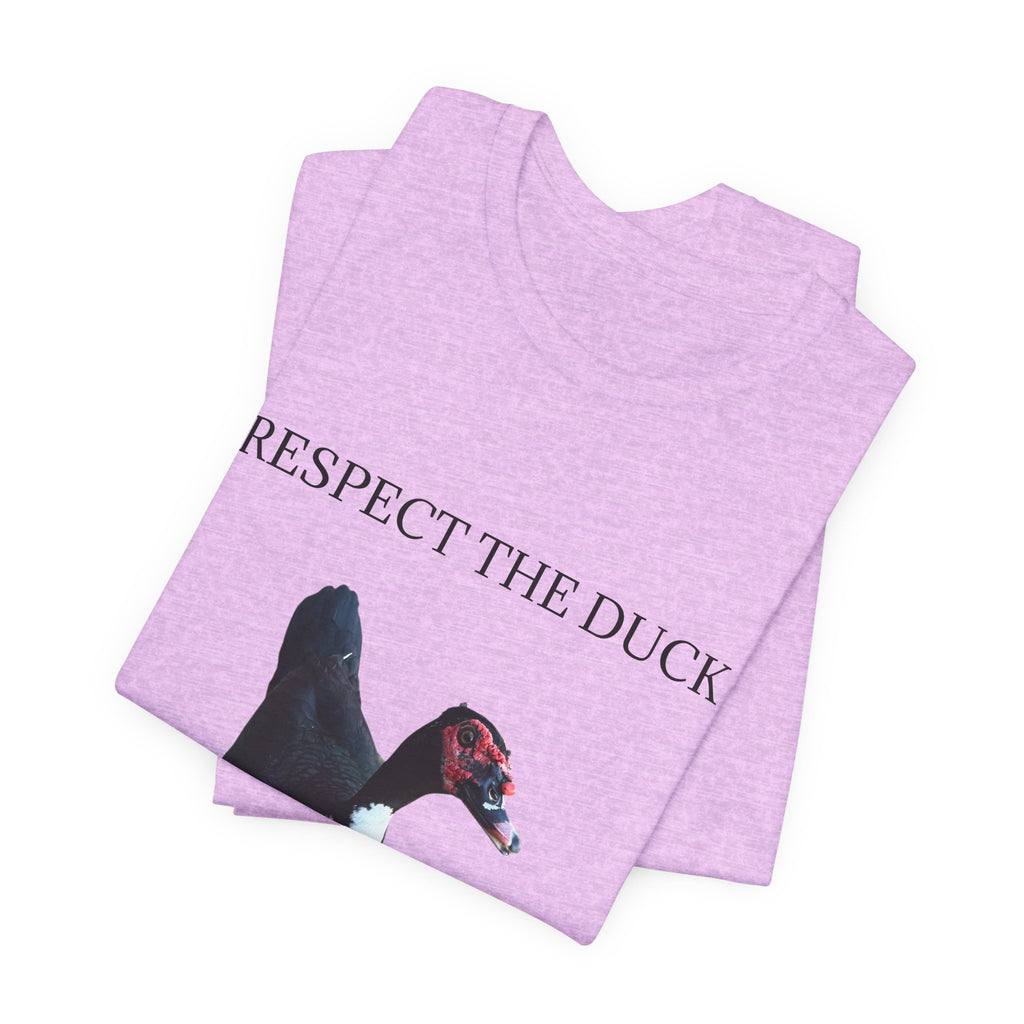 Respect the Duck - Unisex Jersey Short Sleeve Tee