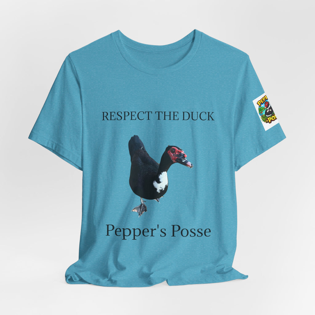 Respect the Duck - Unisex Jersey Short Sleeve Tee