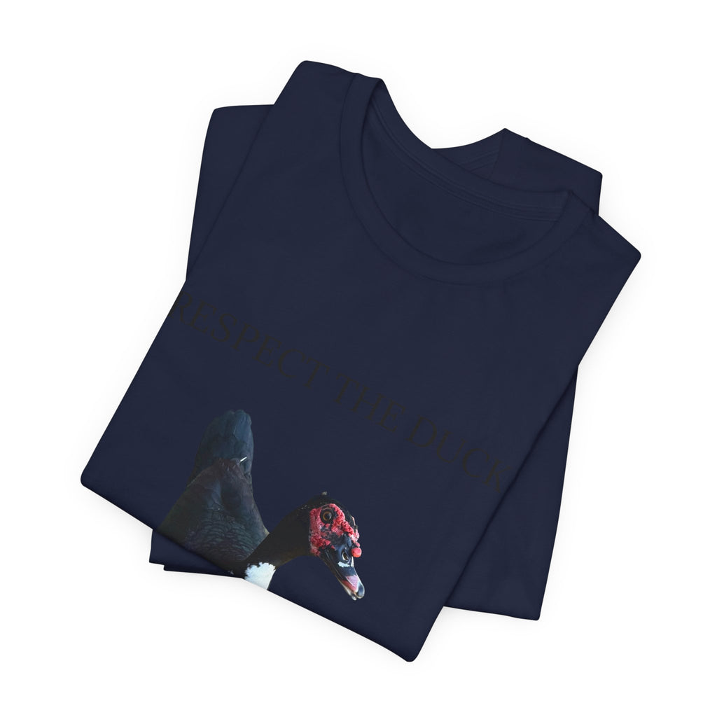 Respect the Duck - Unisex Jersey Short Sleeve Tee