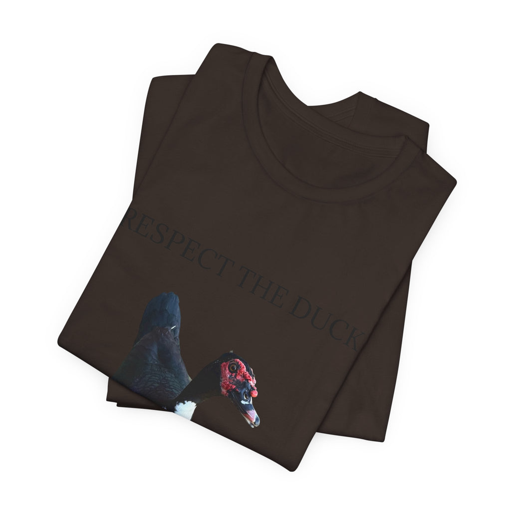 Respect the Duck - Unisex Jersey Short Sleeve Tee