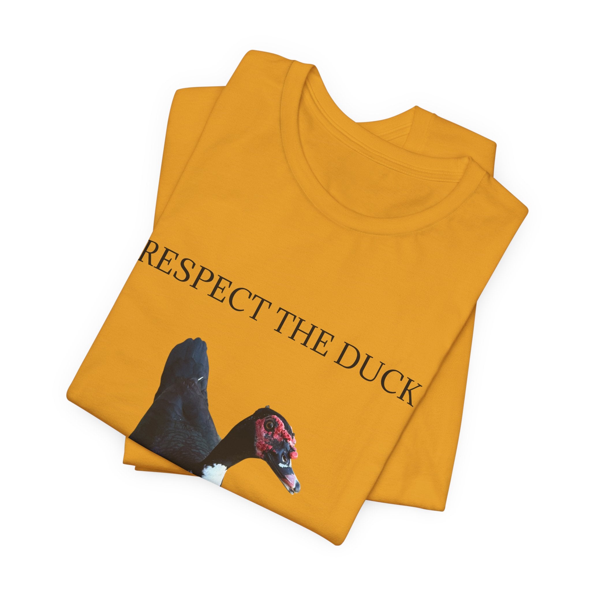 Respect the Duck - Unisex Jersey Short Sleeve Tee