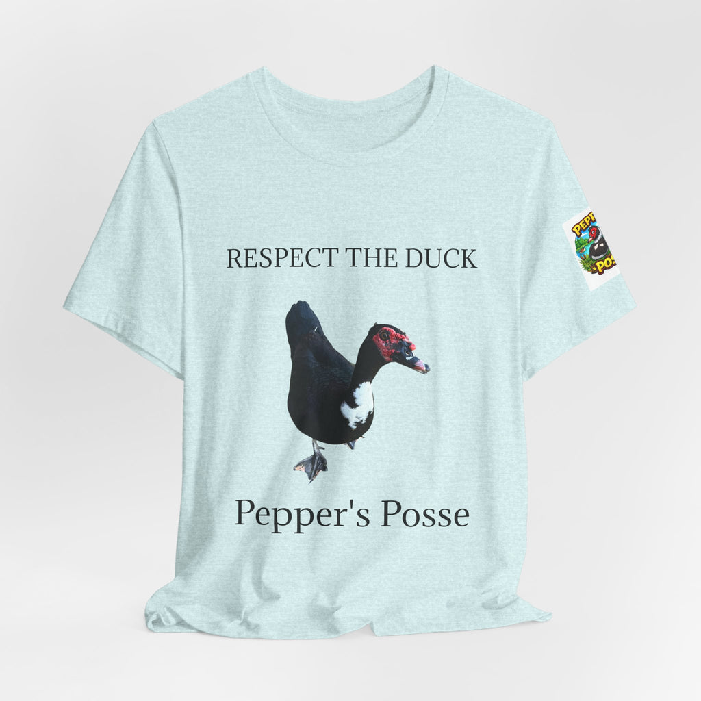 Respect the Duck - Unisex Jersey Short Sleeve Tee